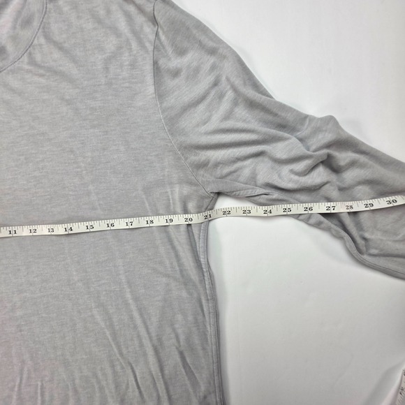 Allbirds The TrinoXO Long Sleeve Tee Men's L Gray Merino Blend Activewear Shirt - Picture 3 of 8